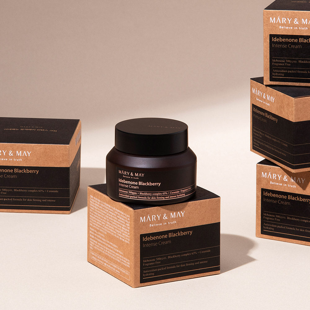MARY & MAY Idebenone + Blackberry Complex Intense Cream 70g