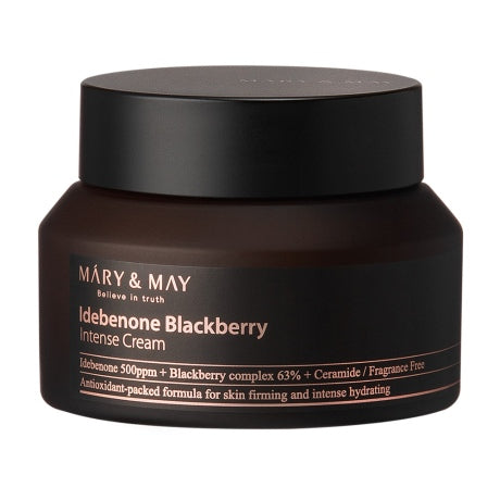 MARY & MAY Idebenone + Blackberry Complex Intensive Total Care Cream 70ml