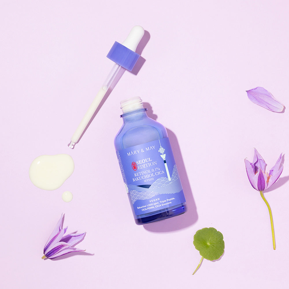 MARY & MAY Retinol 0.1% Bakuchiol Cica Serum 80ml