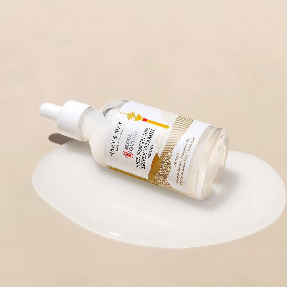 MARY & MAY Rice Niacin 10% Triple Vitamin Serum 80ml