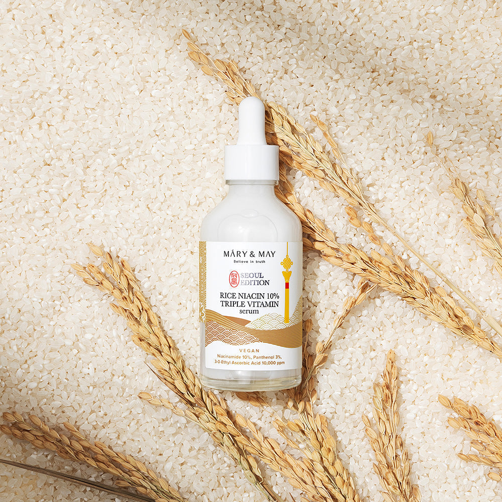 MARY & MAY Rice Niacin 10% Triple Vitamin Serum 80ml