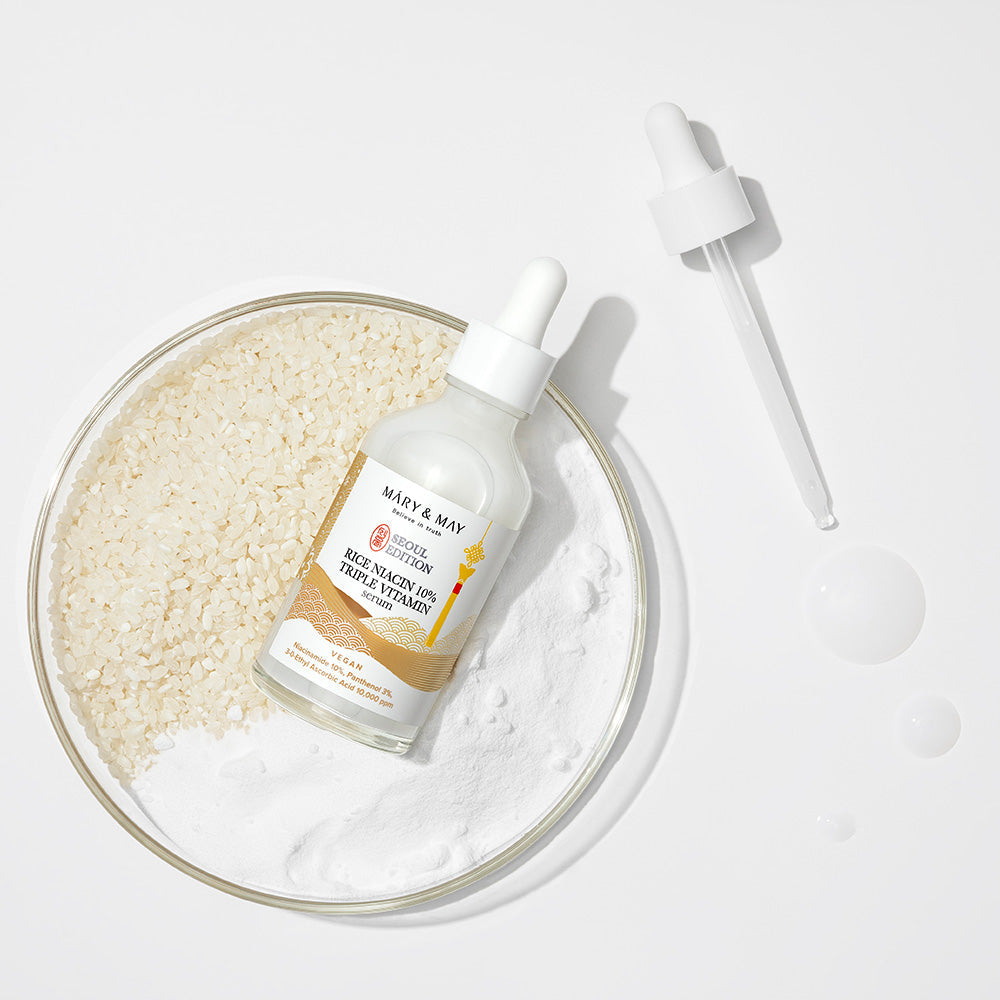 MARY & MAY Rice Niacin 10% Triple Vitamin Serum 80ml