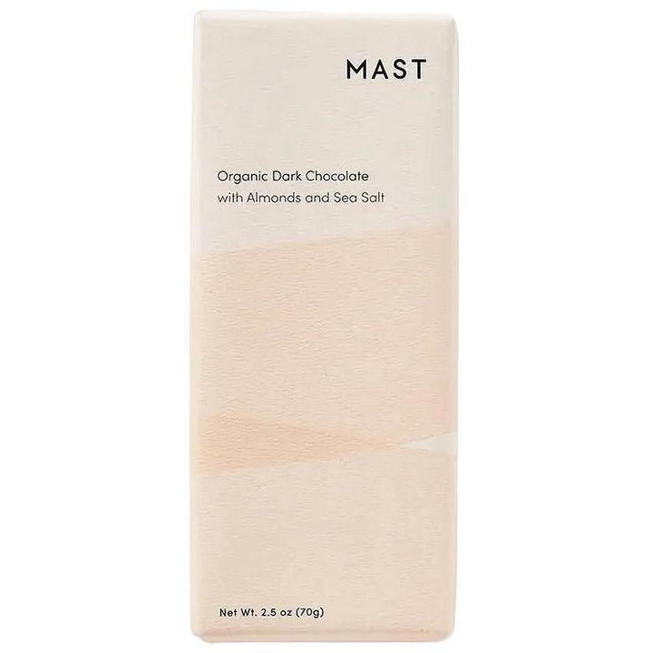 Organic Dark Chocolate w/ Almond & Sea Salt (70% | 2.5OZ)