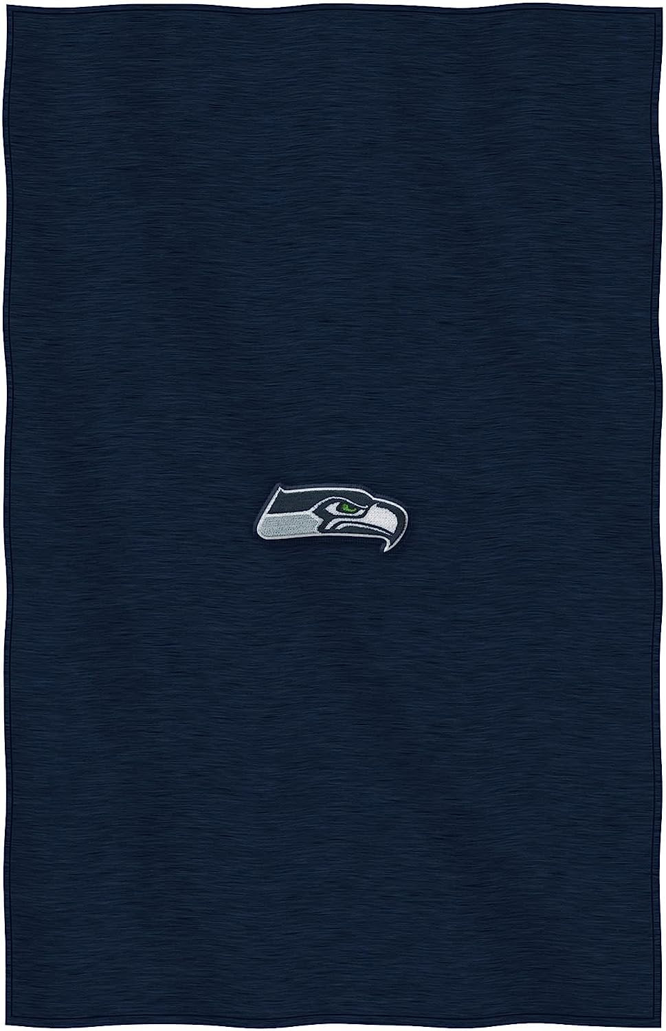Seattle Seahawks Dominate Sweatshirt Throw, 54 × 84 in