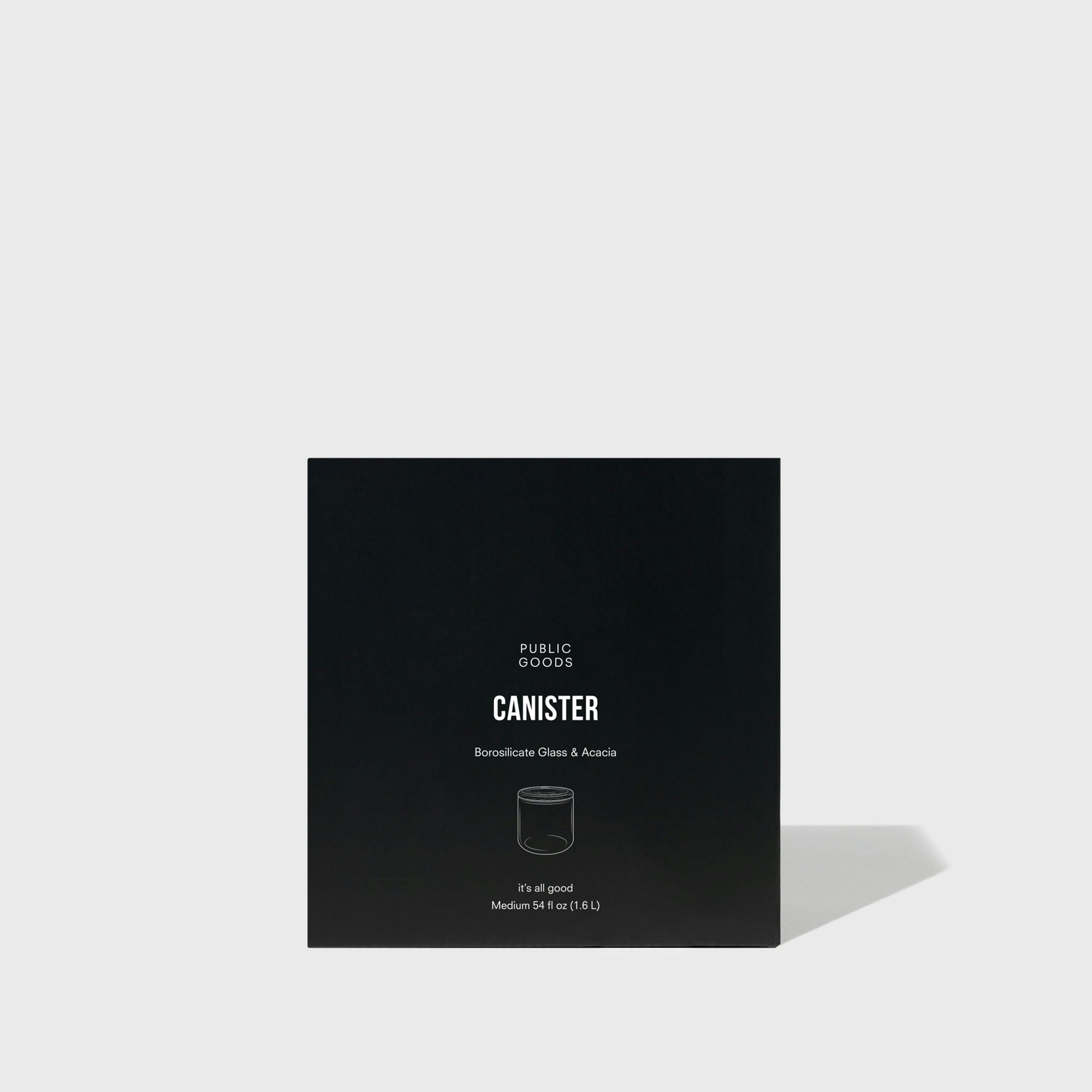 Glass Canister