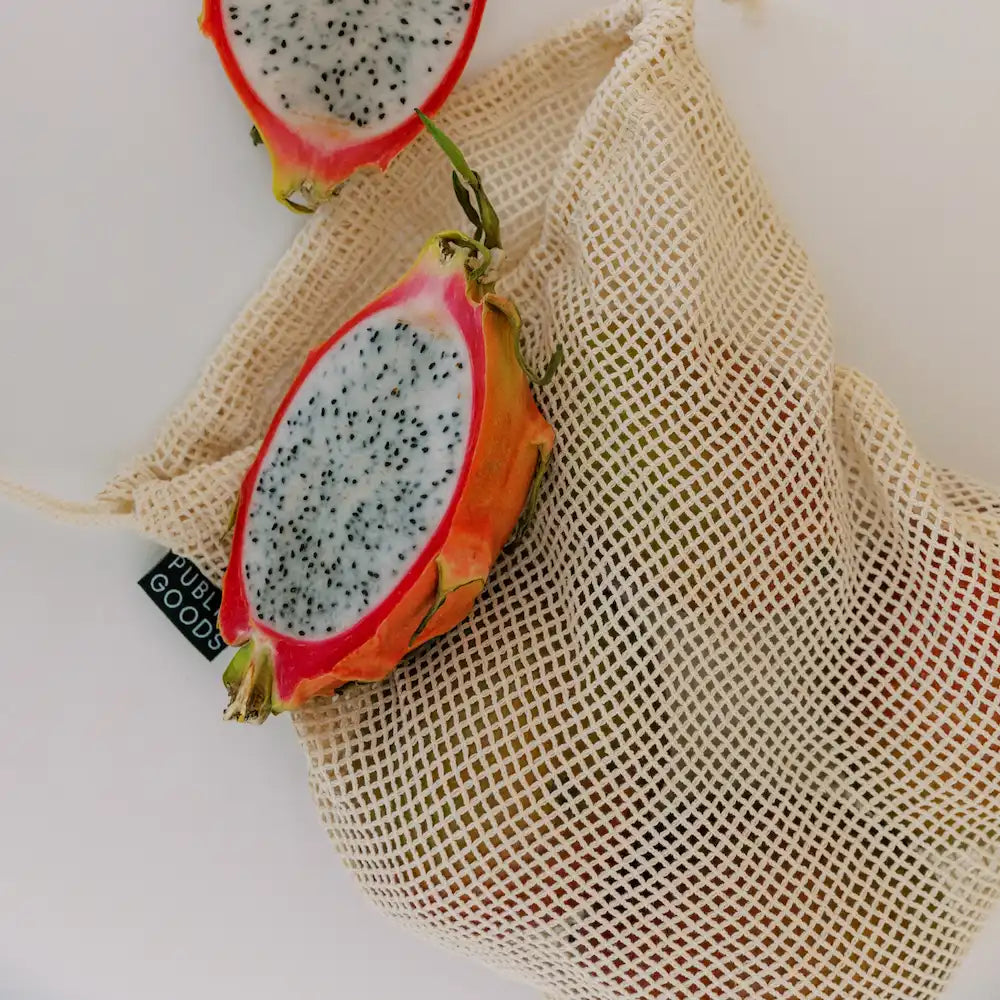 Organic Cotton Mesh Produce Bags