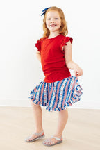 All-American Girl Ruffle Twirl Skort - WONDERWALL