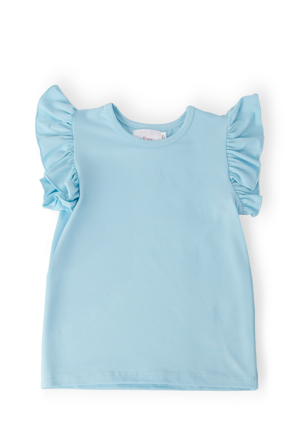 Bluebird S/S Ruffle Tee - WONDERWALL