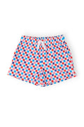 Boys Boom Check Play Shorts - WONDERWALL