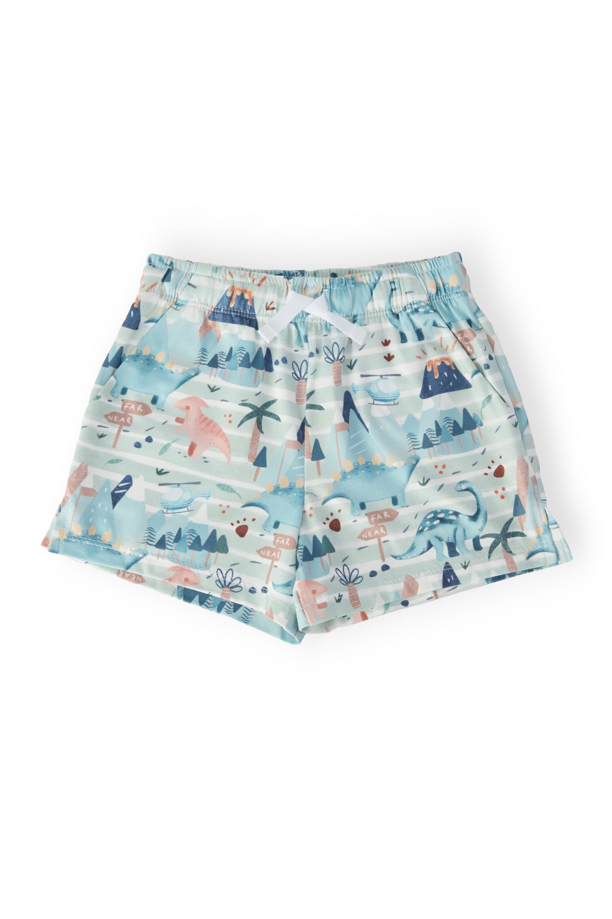 Boys Dino Tracks Play Shorts - WONDERWALL