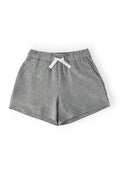Boys Heather Gray Play Shorts - WONDERWALL