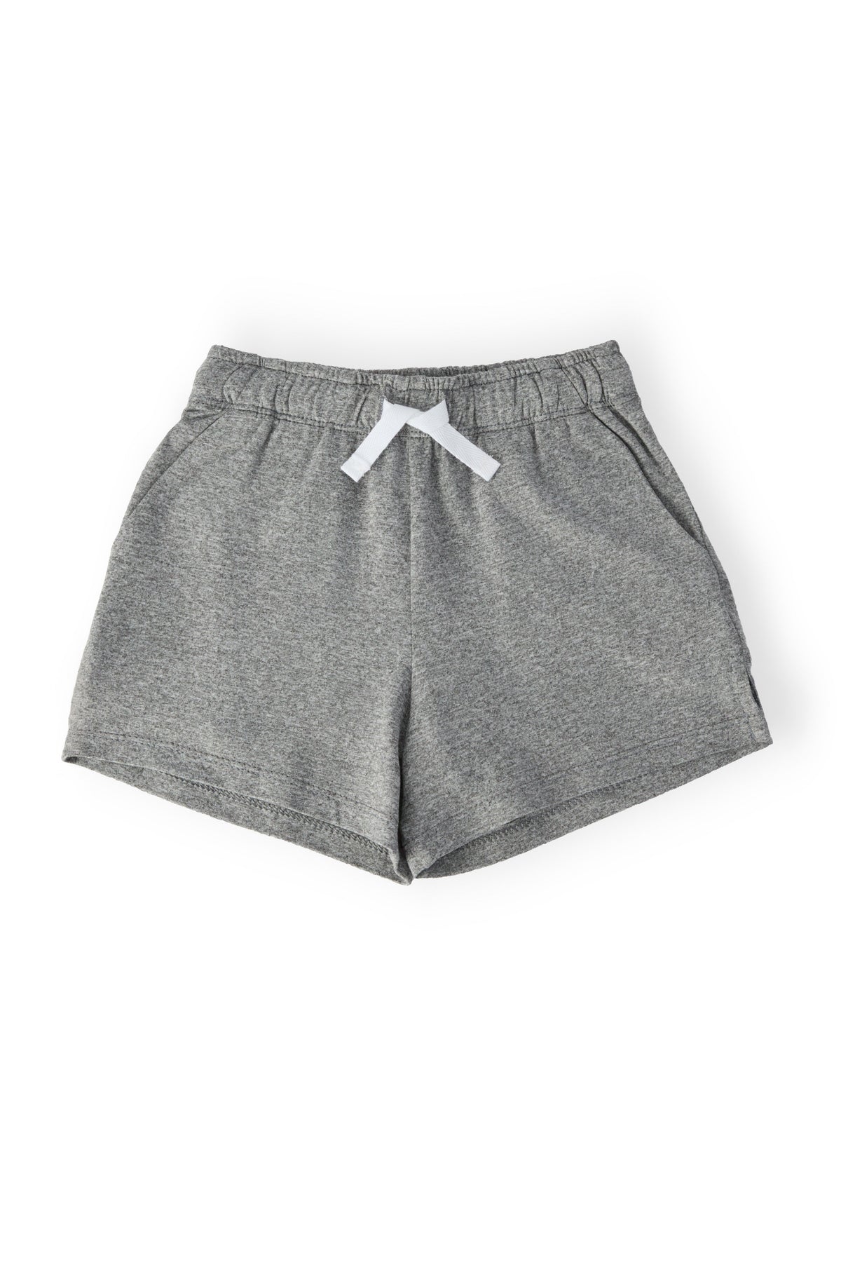 Boys Heather Gray Play Shorts - WONDERWALL