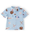 Boys Home Run S/S Polo - WONDERWALL