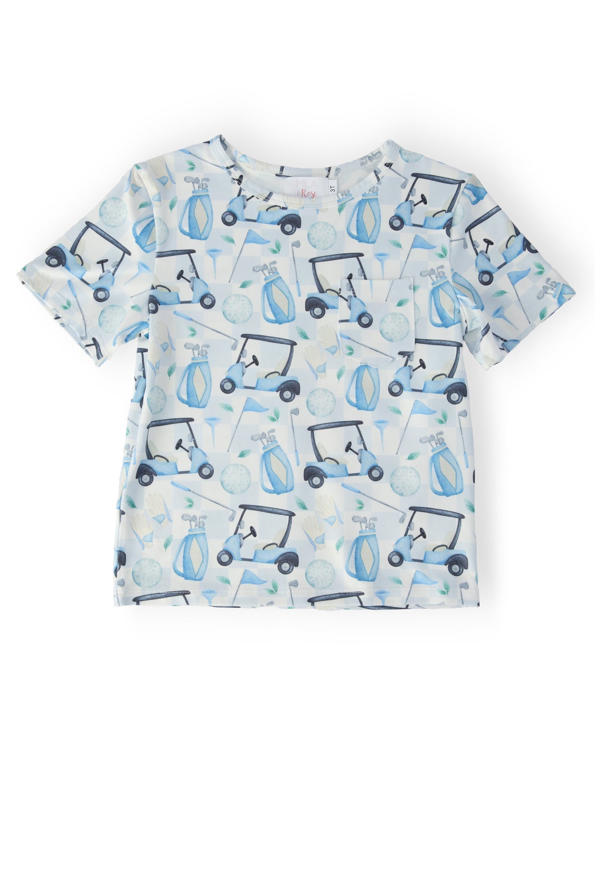 Boys Tee Time S/S Pocket Tee - WONDERWALL
