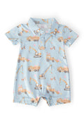 Bunny Builders Polo Shorty One-Piece - WONDERWALL