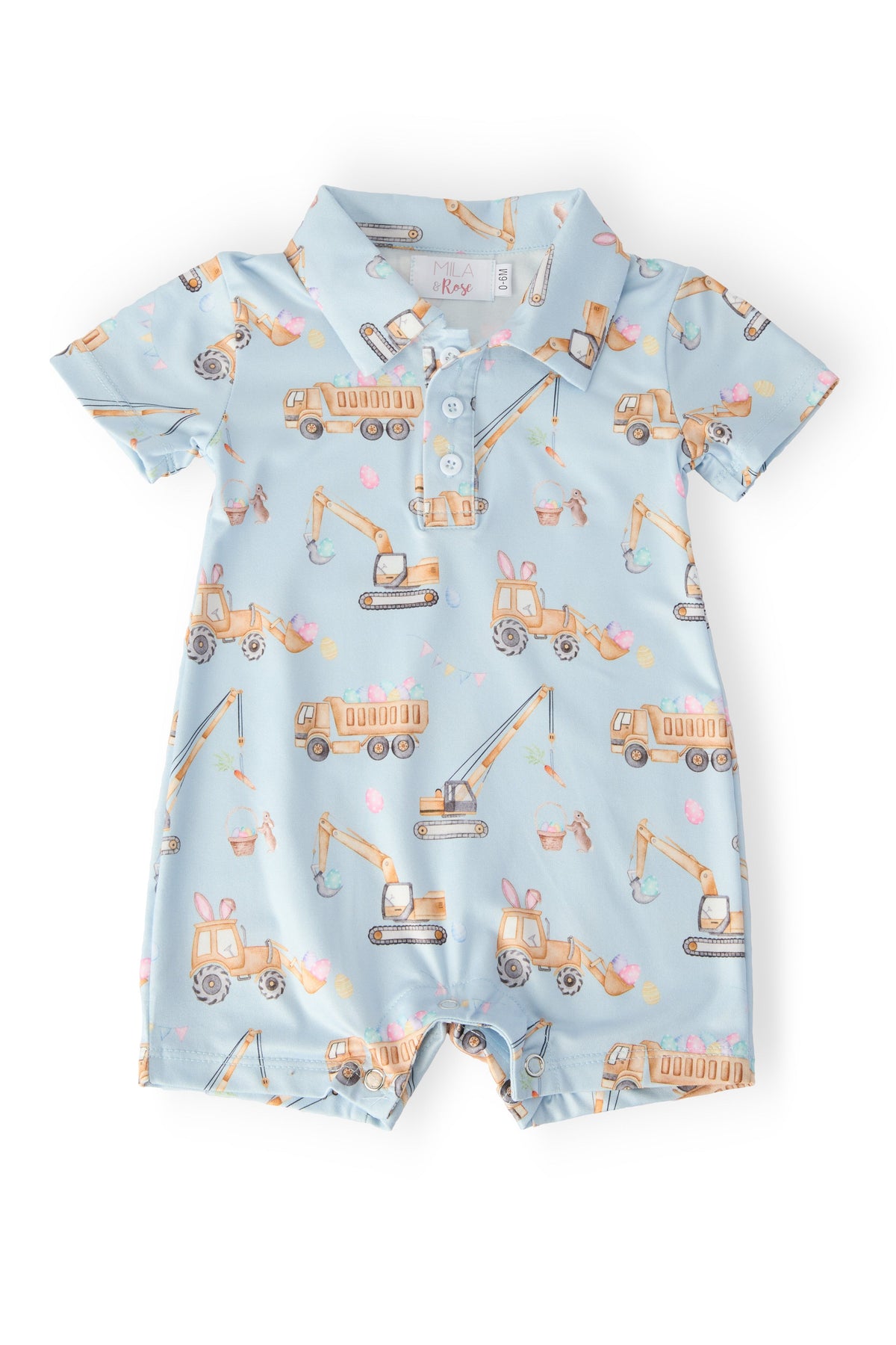 Bunny Builders Polo Shorty One-Piece - WONDERWALL