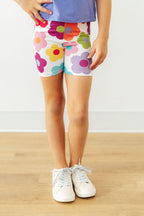 Cheerful Blooms Twirl Shorts - WONDERWALL