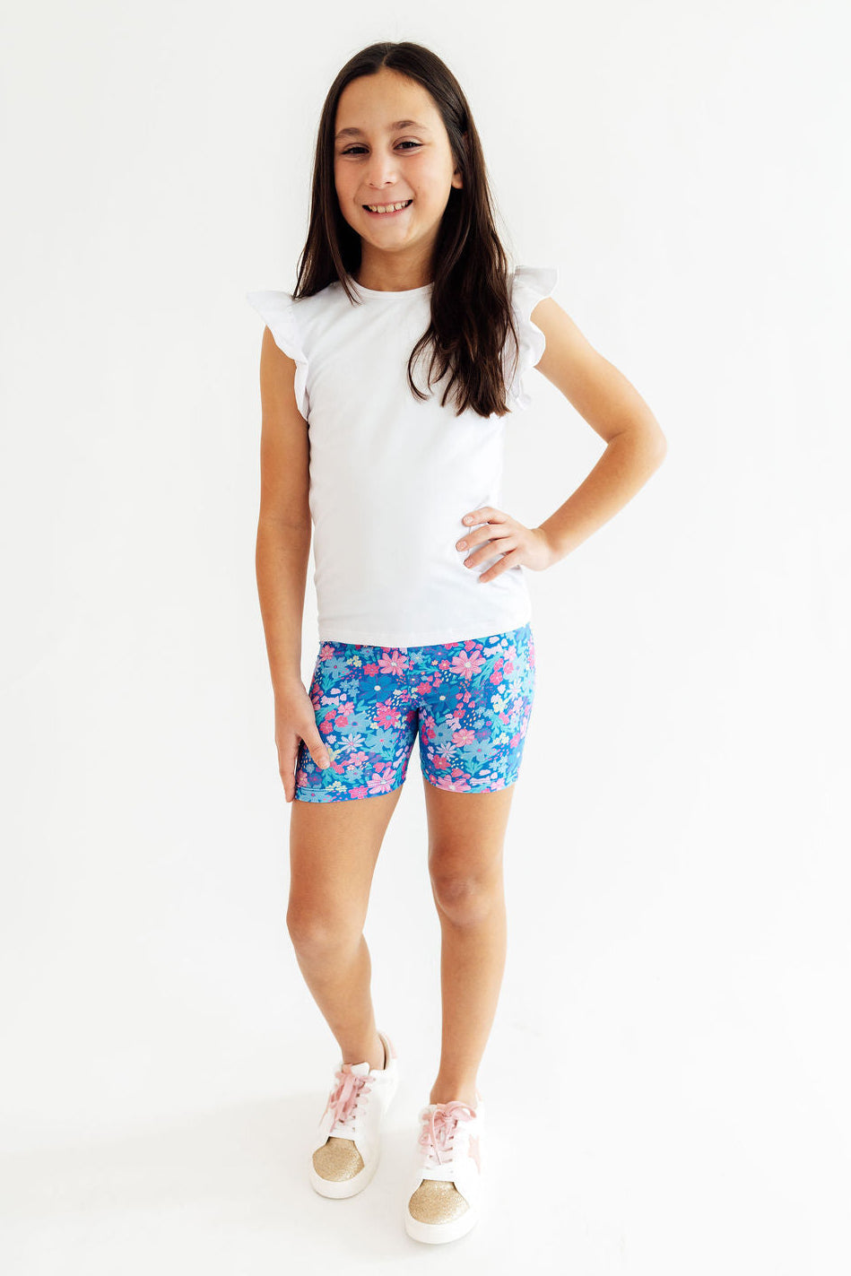 Dreaming Daisies Twirl Shorts - WONDERWALL