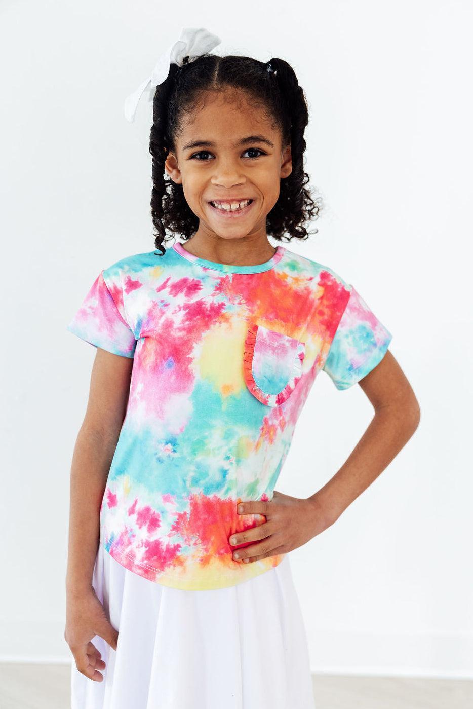 Far Out Ruffle Pocket Tee - WONDERWALL