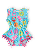 Fun Floaties Pom Pom Romper - WONDERWALL
