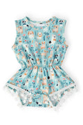 Furry Friends Pom Pom Romper - WONDERWALL
