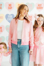 Grown Up Bubblegum Pink Sequin Jacket - WONDERWALL
