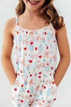 Red, White, & Sweet Strappy Play Romper - WONDERWALL