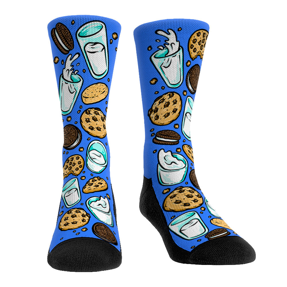 Milk & Cookies - All-Over Crew Socks