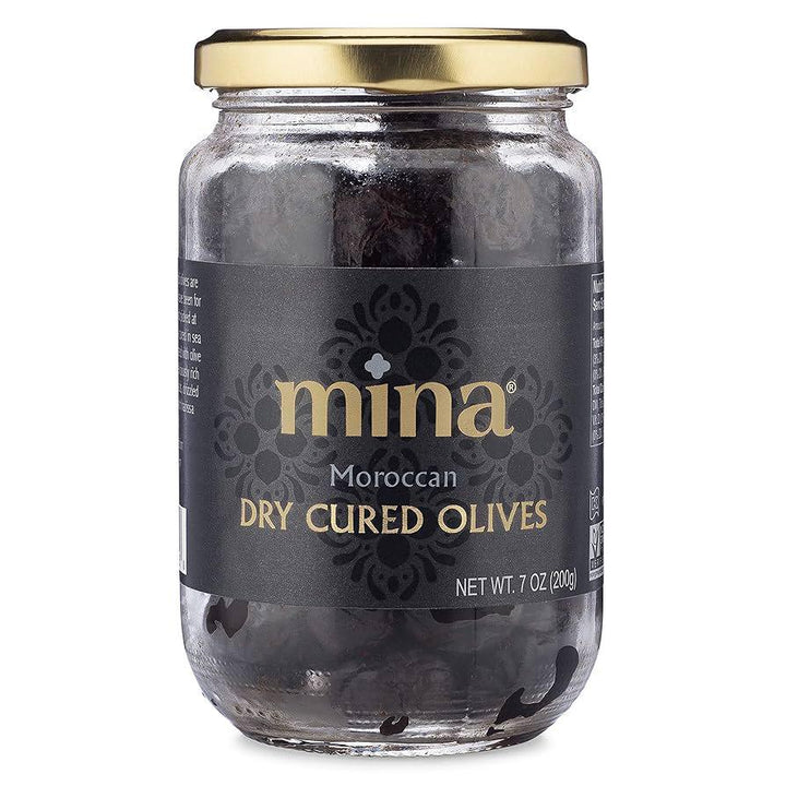 Moroccan Dry Cured Black Olives (7OZ)