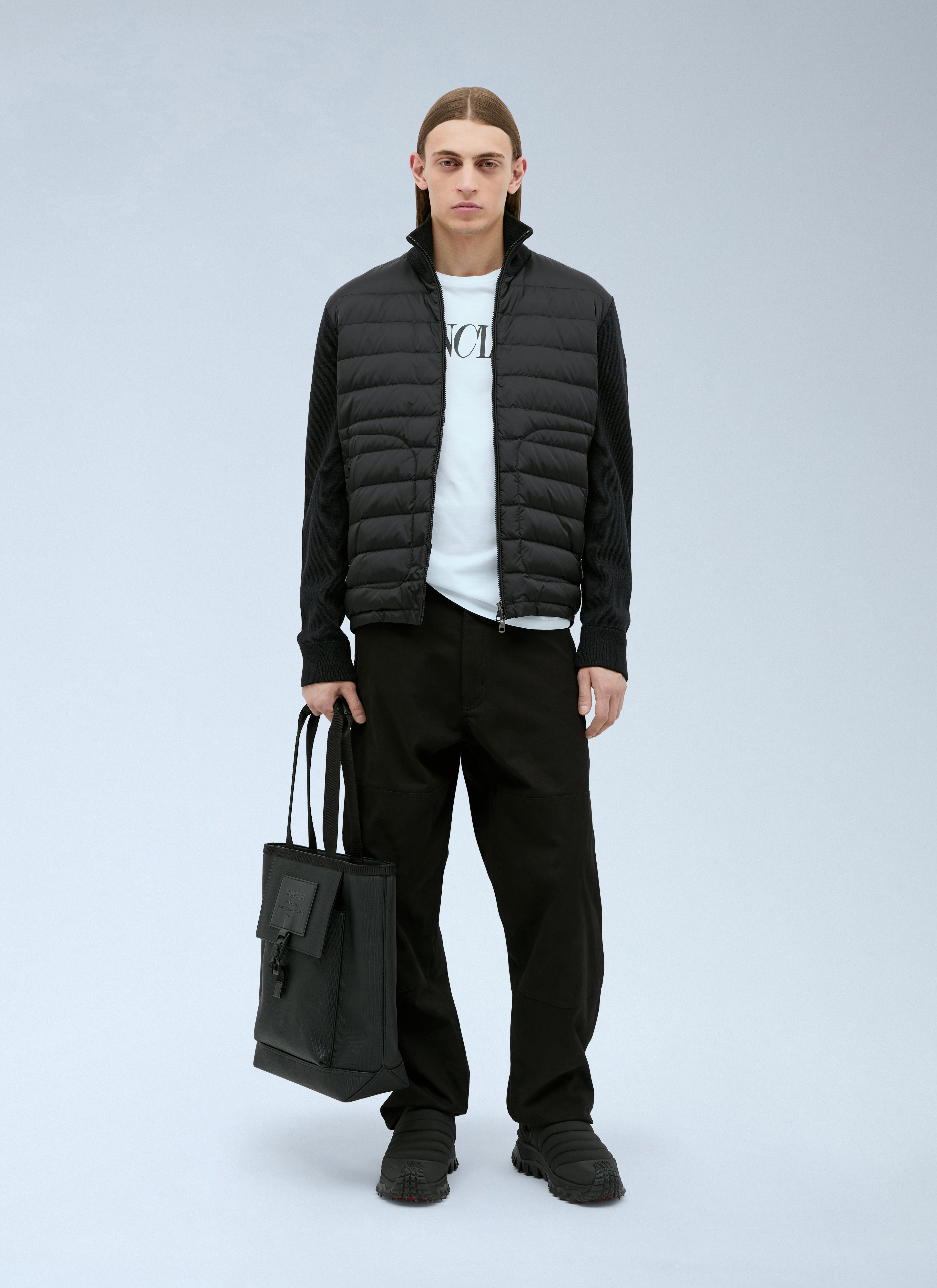 Moncler Men Padded Zip - Up Cardigan