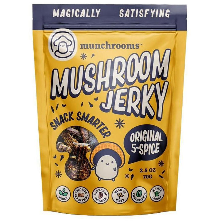 'Original 5-Spice' Mushroom Jerky (2.5OZ)