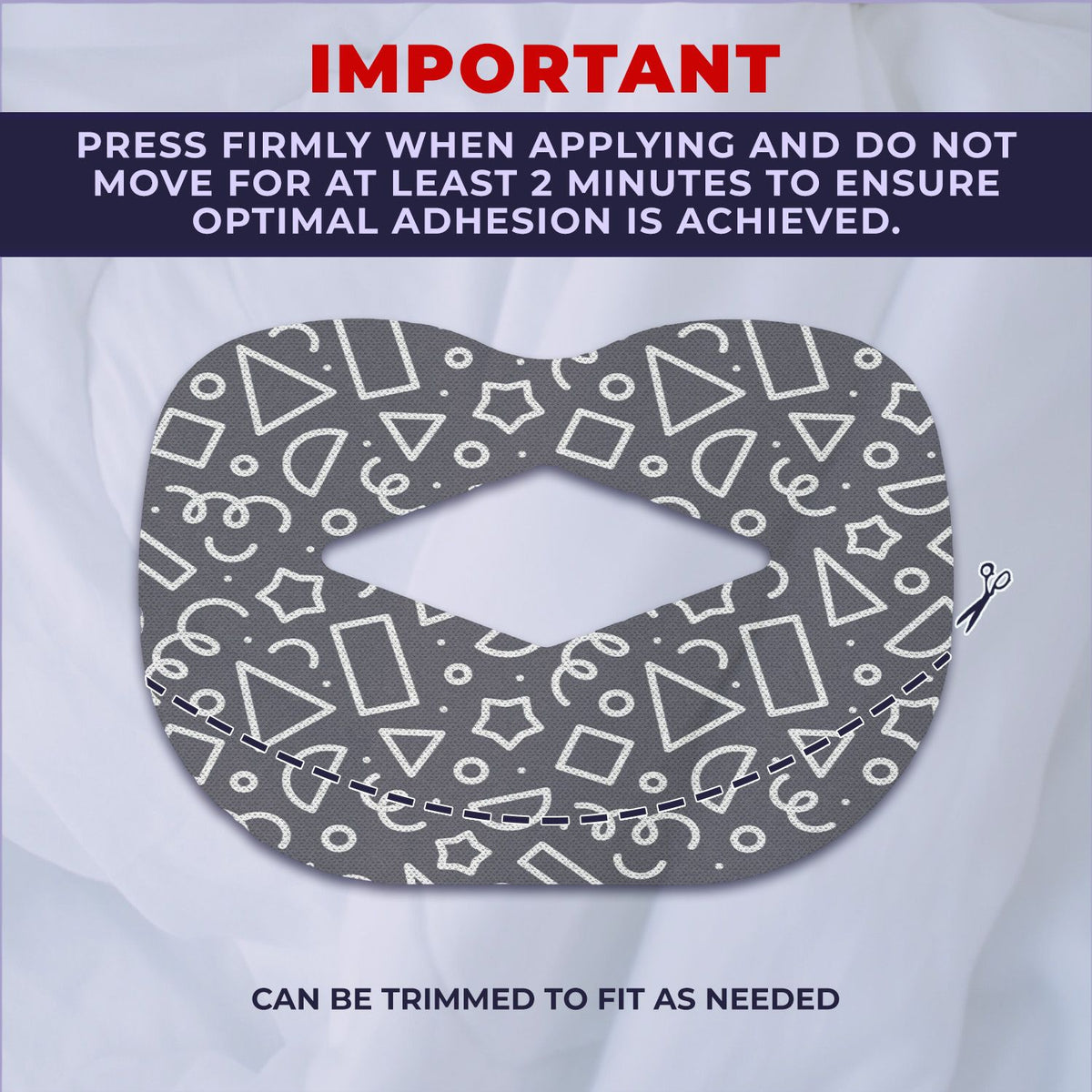 Muzzle® Mouth Tape For Youth (Medium Hold) - WONDERWALL
