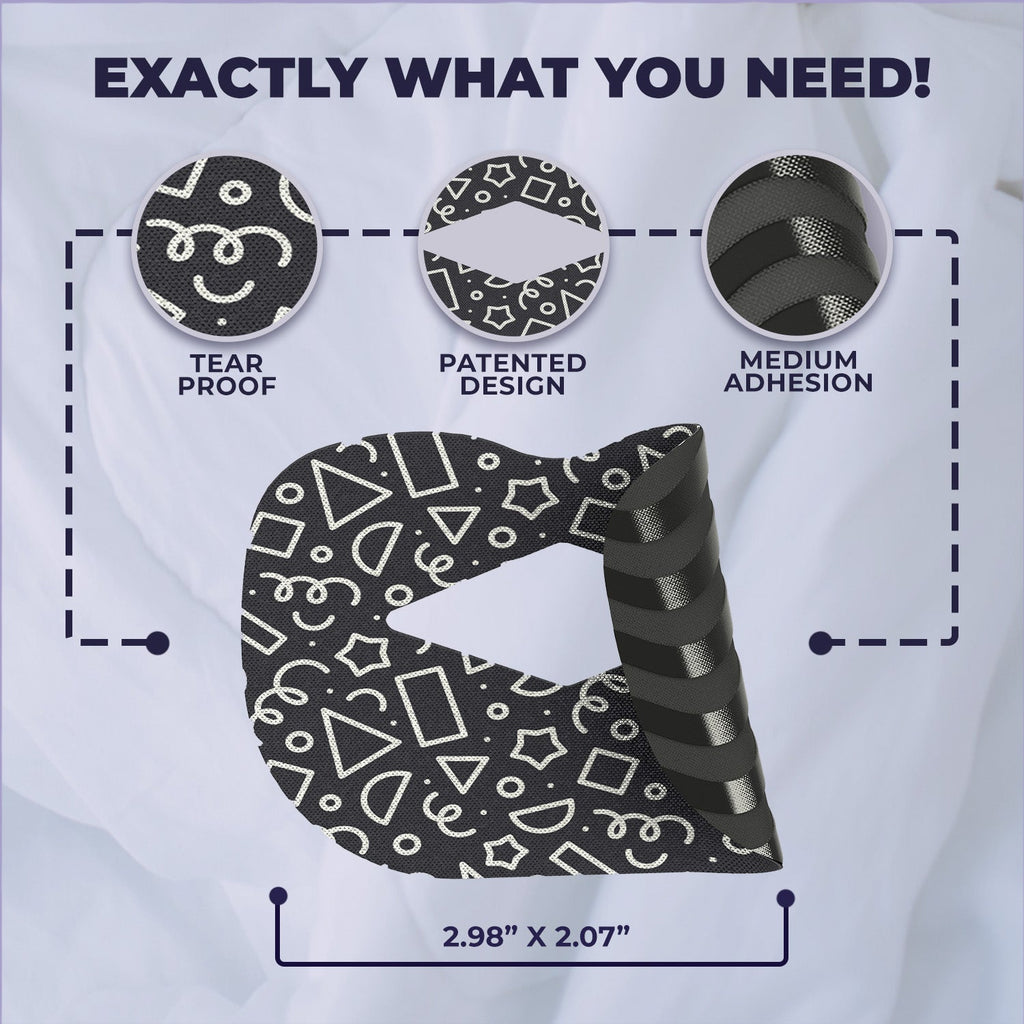 Muzzle® Mouth Tape For Youth (Medium Hold) - WONDERWALL