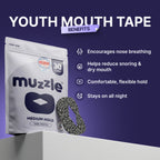 Muzzle® Mouth Tape For Youth (Medium Hold) - WONDERWALL