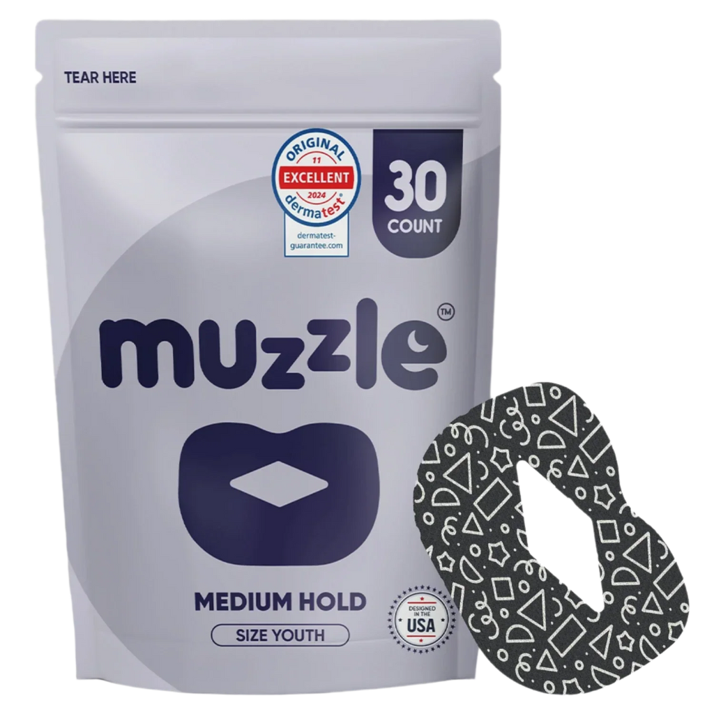 Muzzle® Mouth Tape For Youth (Medium Hold) - WONDERWALL