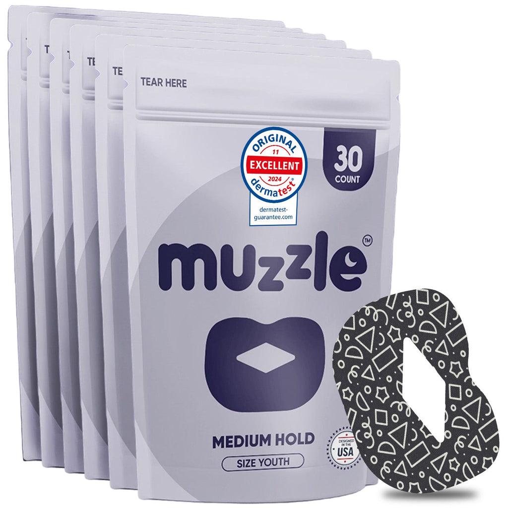 Muzzle® Mouth Tape For Youth (Medium Hold) - WONDERWALL