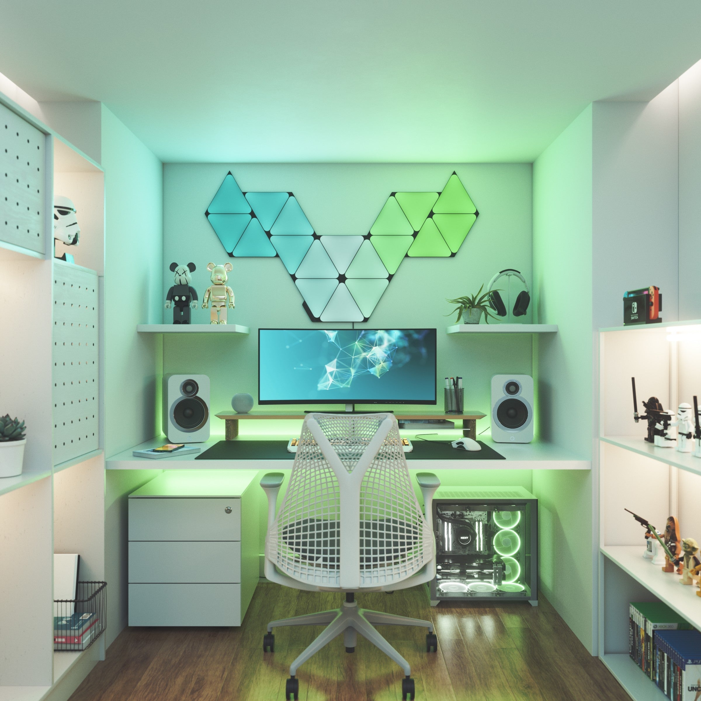 Shapes Limited Edition Ultra Black Triangles Smarter Kit (15 Panels)