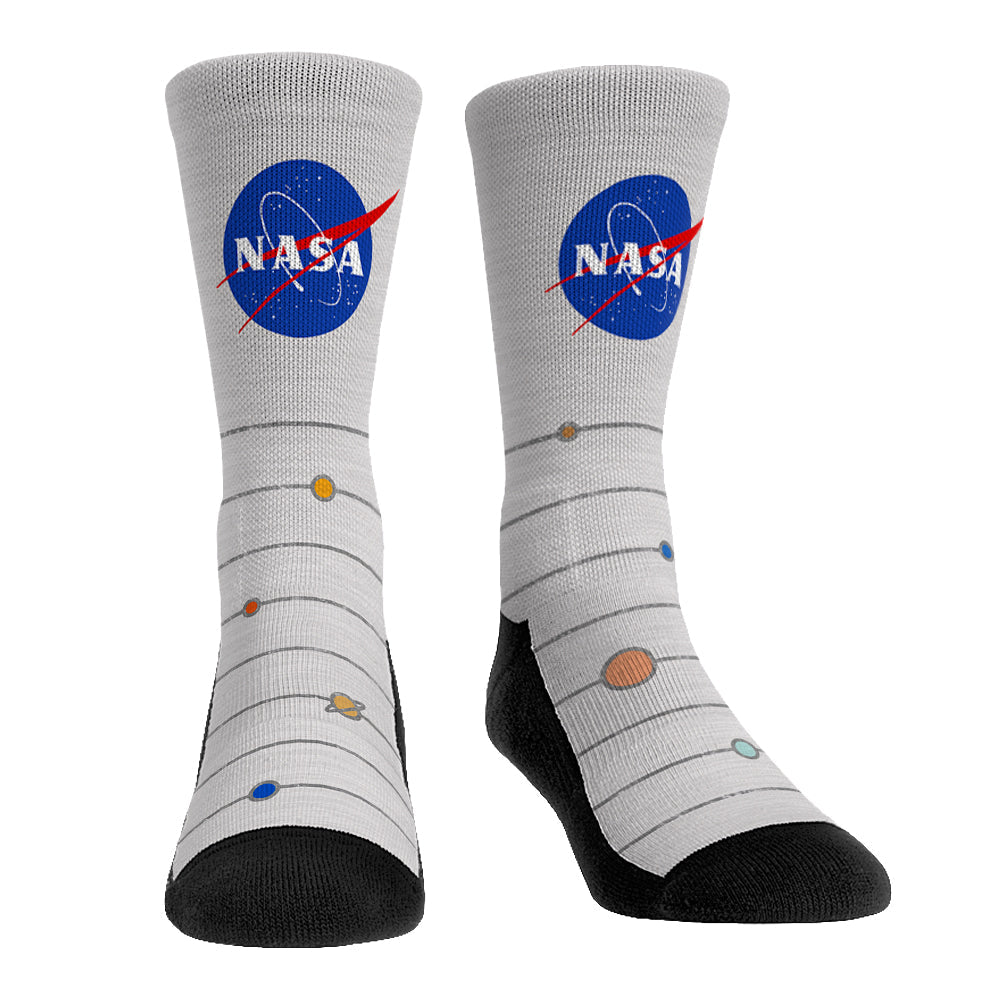 NASA Heather Crew Socks