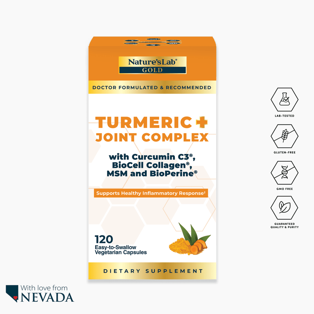 Gold Turmeric + Joint Complex - 120 Capsules