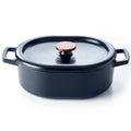 WONDERWALL ‘La Sélection Joyce’ Enameled Cast Iron Oval Dutch Oven, 6-Qt