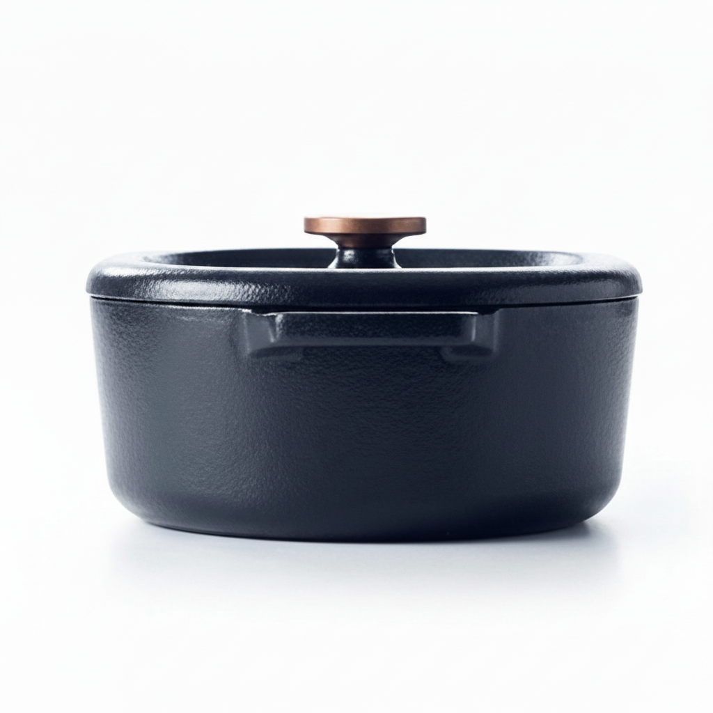 WONDERWALL ‘La Sélection Joyce’ Enameled Cast Iron Oval Dutch Oven, 6-Qt