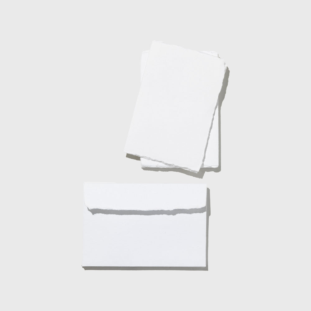 Recycled Cotton Paper Notecard Set