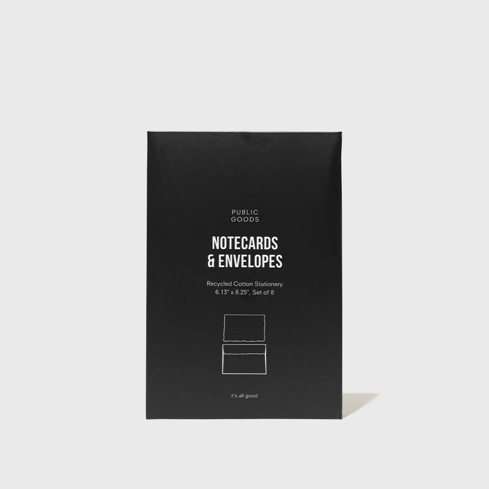 Recycled Cotton Paper Notecard Set