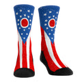Ohio Flag Crew Socks
