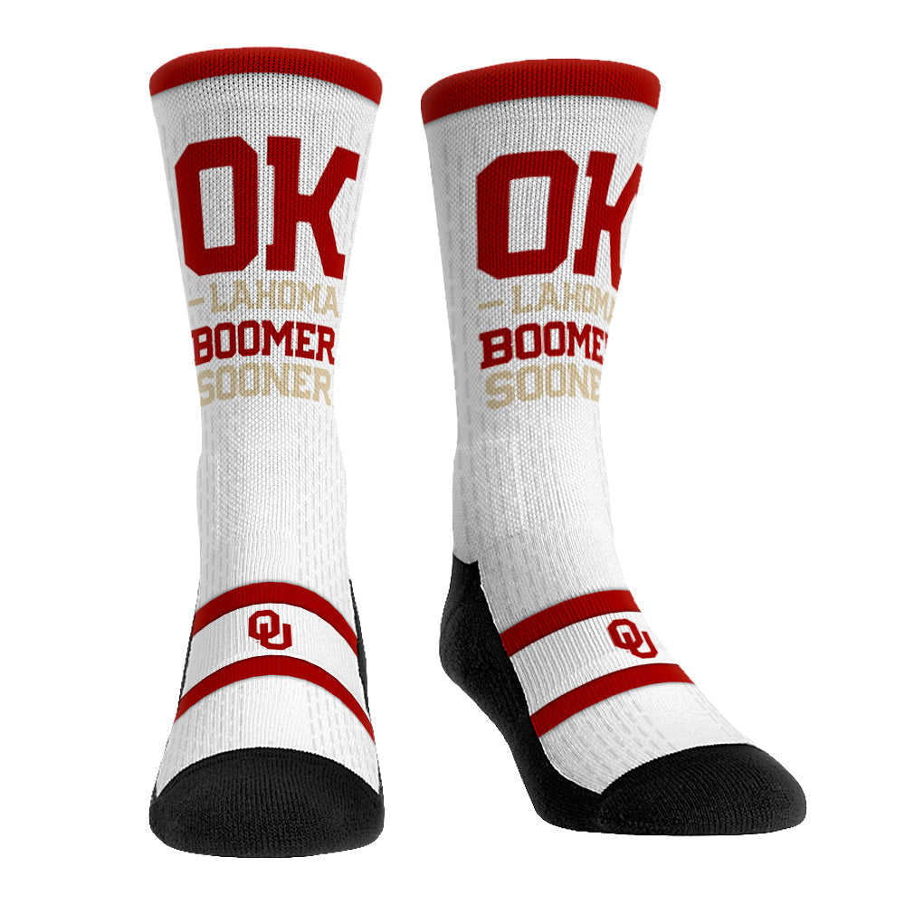 Oklahoma Sooners - OK Boomer Crew Socks