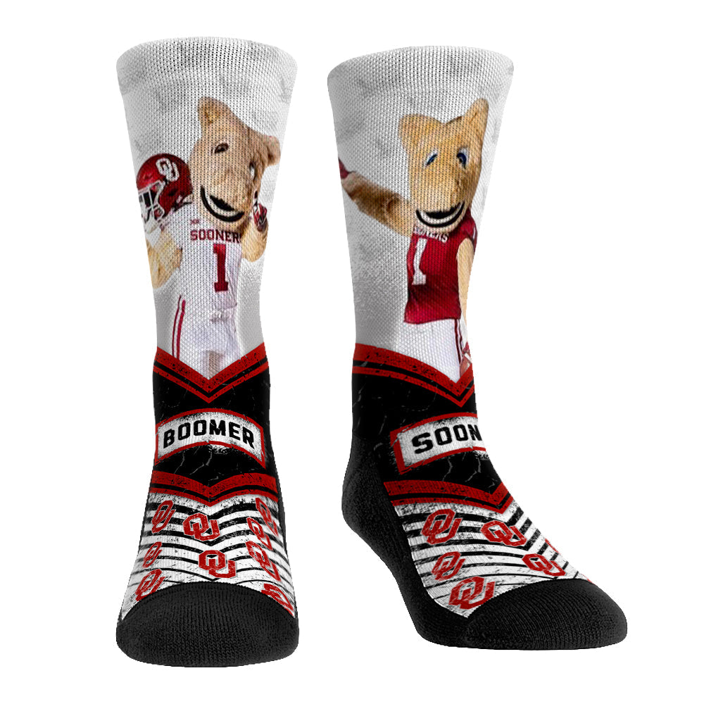 Oklahoma Sooners - Mascot Walkout Crew Socks