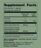 Olivea: Hydroxytyrosol Supplement - WONDERWALL