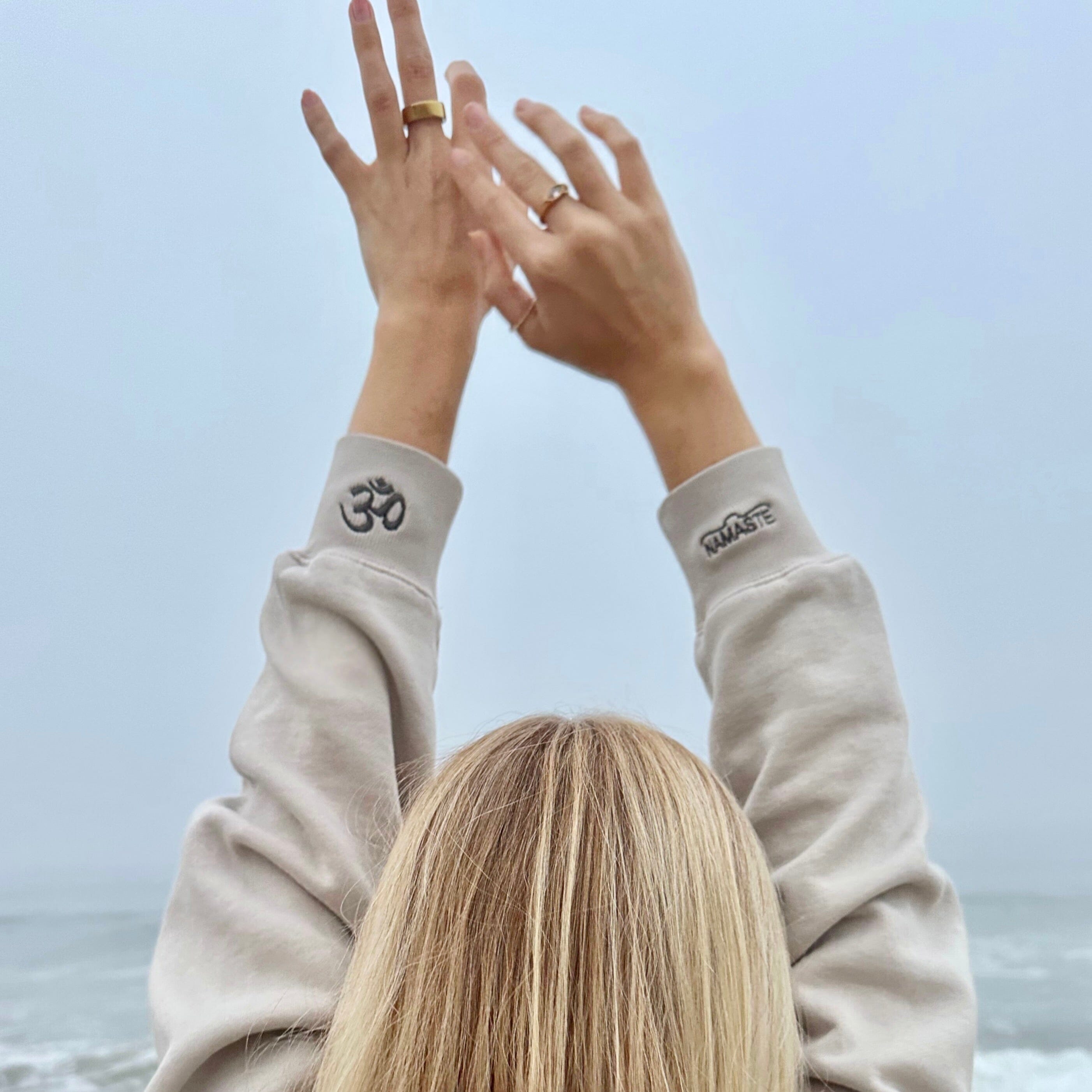 Om/Namaste Manifest Sweatshirt + Ink