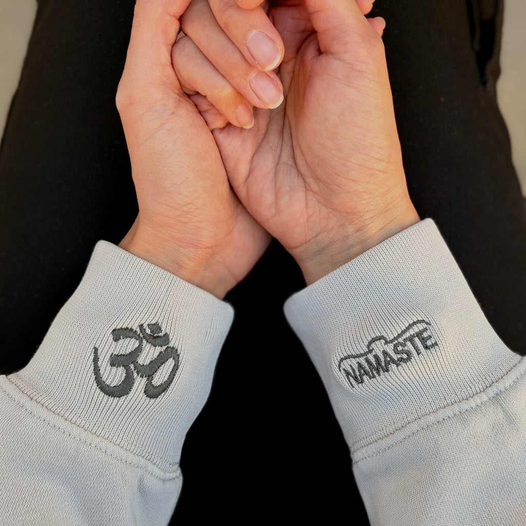 Om/Namaste Manifest Sweatshirt + Ink