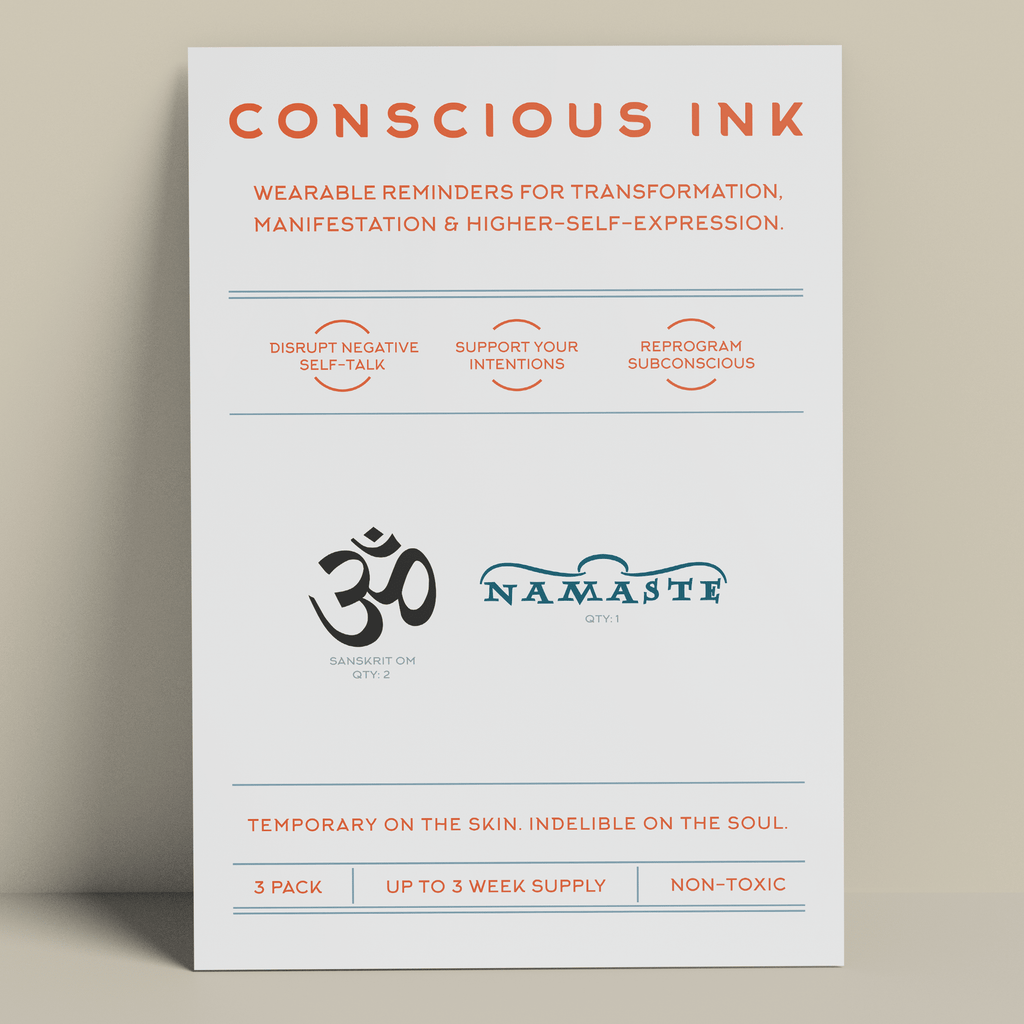 Om/Namaste Manifest Sweatshirt + Ink